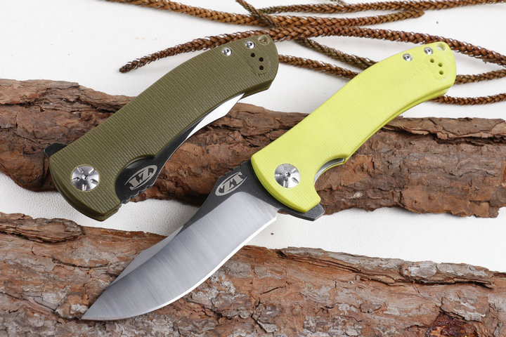 ZT0920 Zero Tolerance  two colors fast opening bearing folding knife UD405157